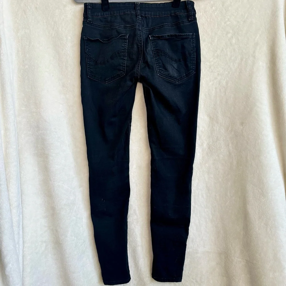 SO Womens Juniors Size‎ 1 Black Low Rise Jegging Skinny Jeans